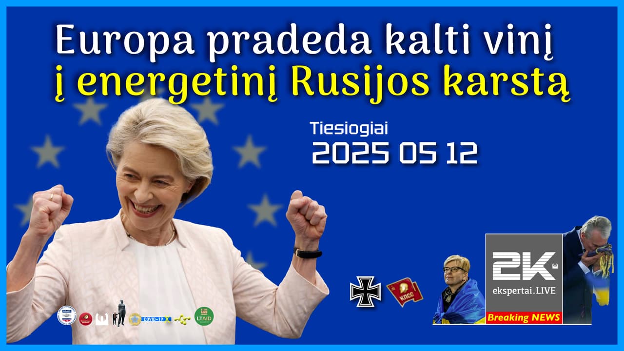 Europa pradeda kalti vinį į energetinį Rusijos karstą