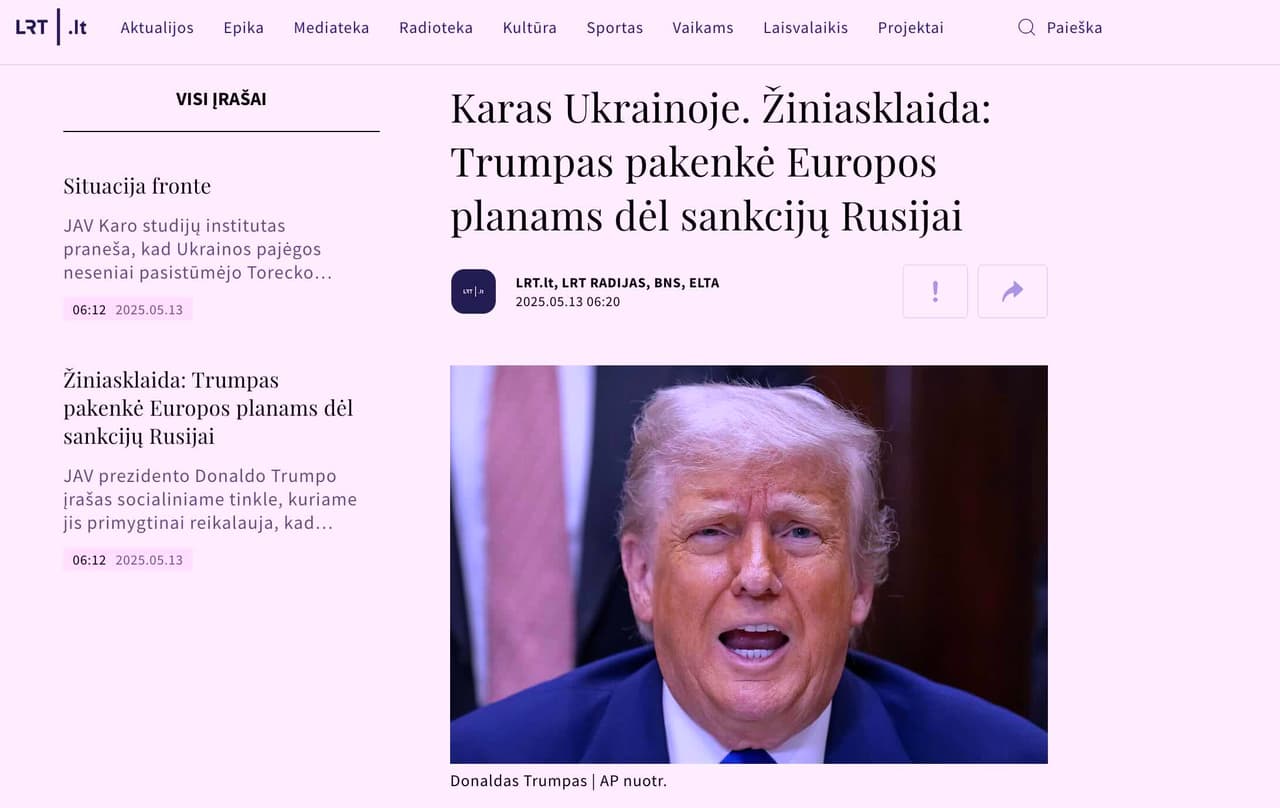Vakarų diplomatai neturintys pagrindo manyti, kad Trump veikė su Putinu