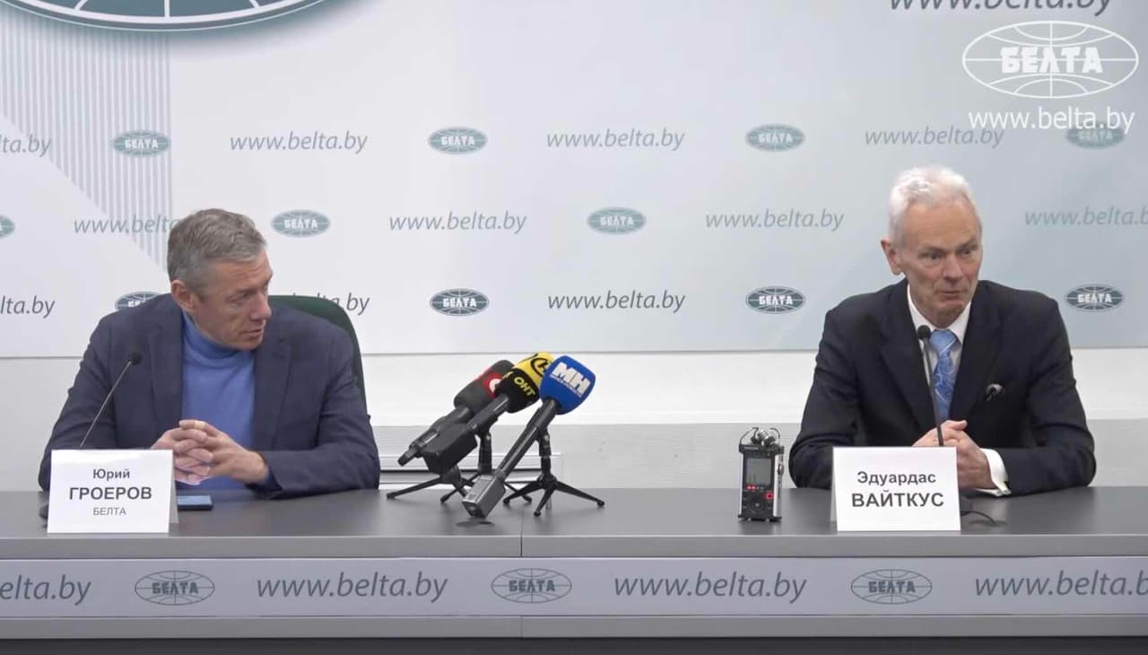 Eduardas Vaitkus Baltarusijoje