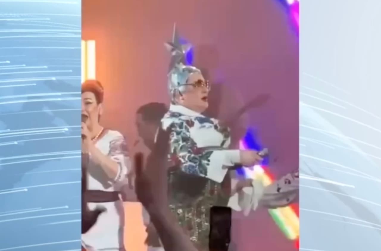 Ukrainoje vietos patriotų pričiupta Verka Serdiučka