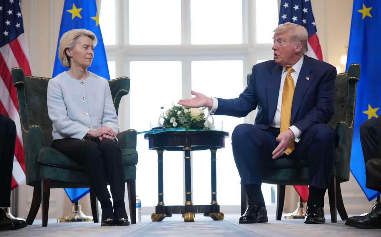 Trump pasiekė ES muitų panaikinimą ir Europos rinkų atvėrimą JAV prekėms