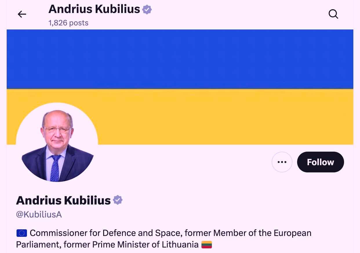 Kosmoso komisaras Kubilius pranešė, ką Putinas turi prisiminti