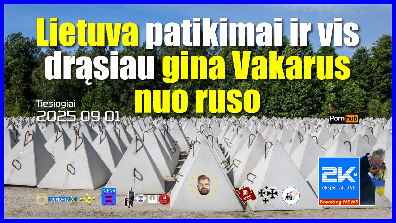 PATVIRTINTAS FAKTAS: Lietuva patikimai ir vis drąsiau gina Vakarus nuo ruso