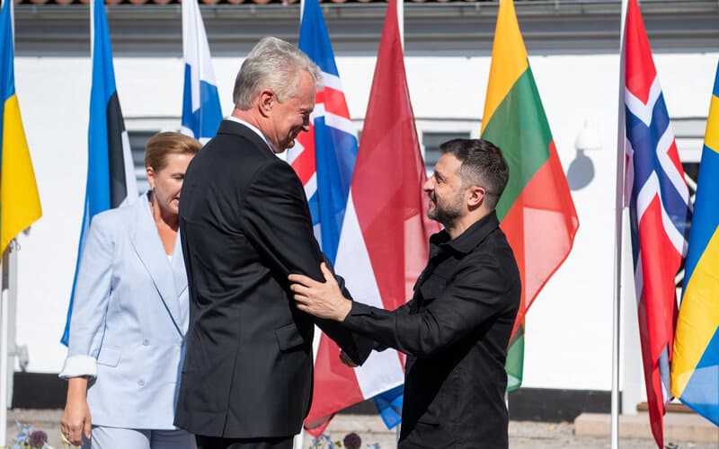Nausėda Kopenhagoje telkė jėgas, bet apie Ukrainos pergalę vėl nutylėjo