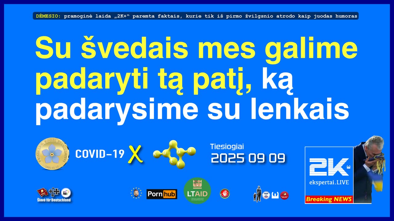 Pavilionis neslepia: su švedais mes galime padaryti tą patį, ką padarysime su lenkais