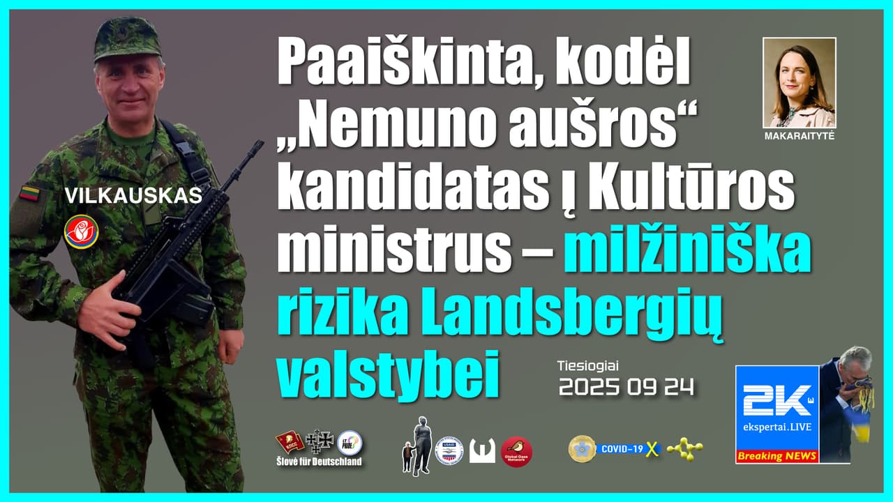 Propaganda ir dezinformacija privalo būti patikimose, o ne atsitiktinėse rankose