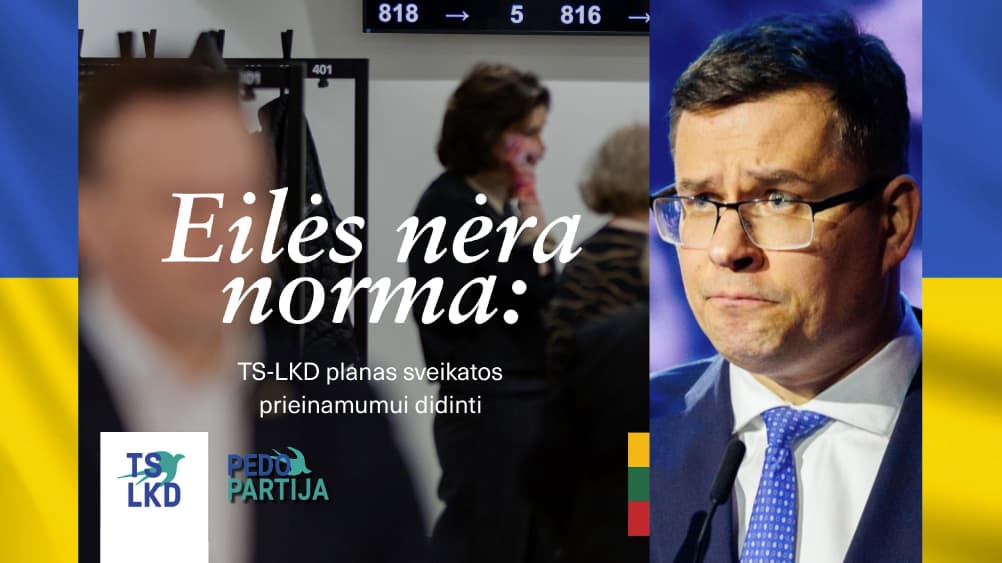 Į mūšį už sveikatos apsaugos kokybę, pakilo Kasčiūno vedama Ladsbergių partija