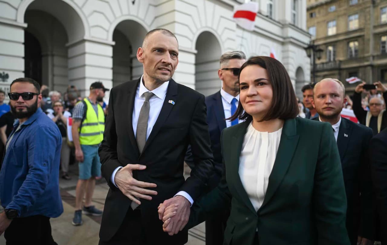 Išlieka viltis, kad prezidentė Tichanovskaja ir toliau bus saugoma aukščiausiu lygiu