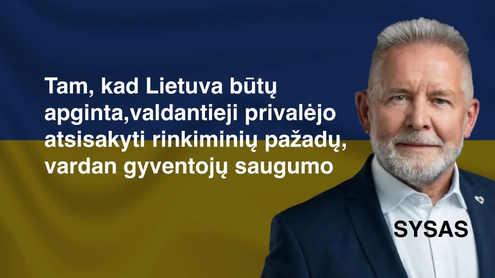 Valdantieji aukojasi: 6,5 milijardo deficinis biudžetas padės apginti Lietuvos žmones nuo Rusijos