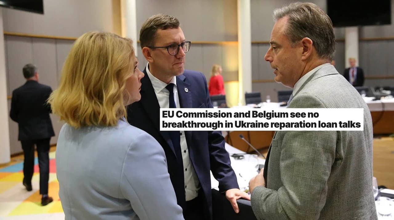 ES Komisija ir Belgija įstrigo derybose dėl Rusijos pinigų atėmimo ir paskolinimo Ukrainai