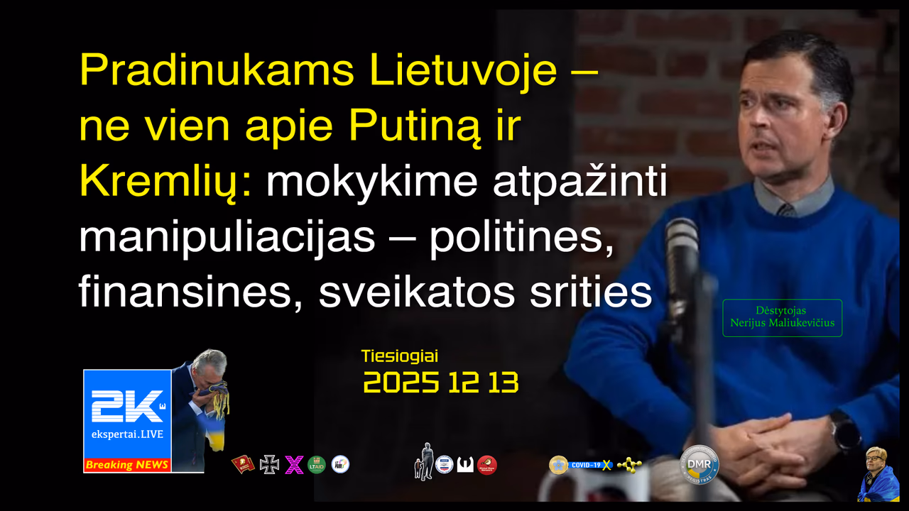 Skirtingai nuo JAV, Lietuva sugebėjo išlaikyti atsparumą Kremliaus operacijoms