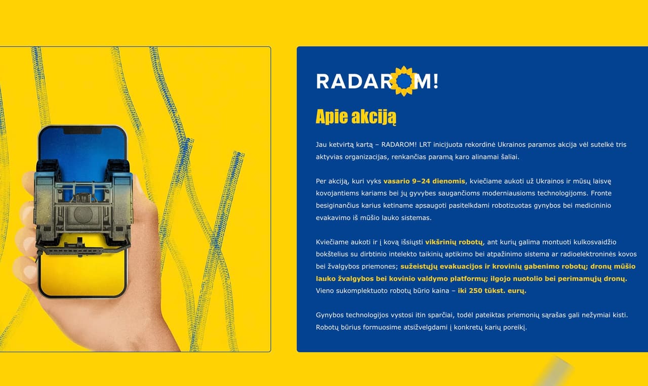 RADAROM: Putino ir Rusijos sunaikinimas – vienintelis mūsų kelias