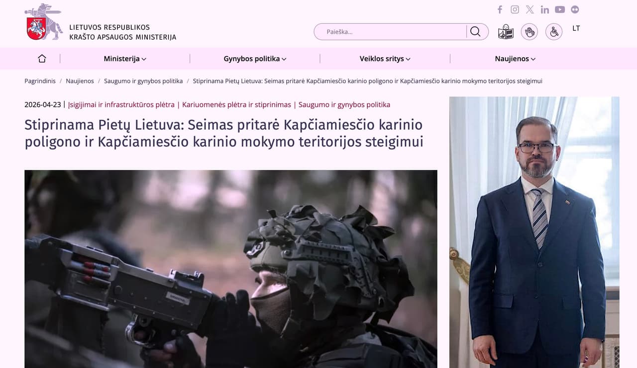 Triuškinamai, net 105 balsais Seimas „sustiprino“ Pietų Lietuvą