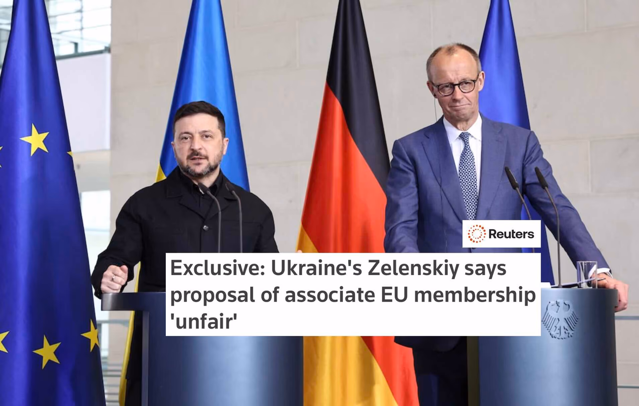 Zelenskis atmetė „narystę be balso“: Ukraina gina visą Europą, ne jos dalį