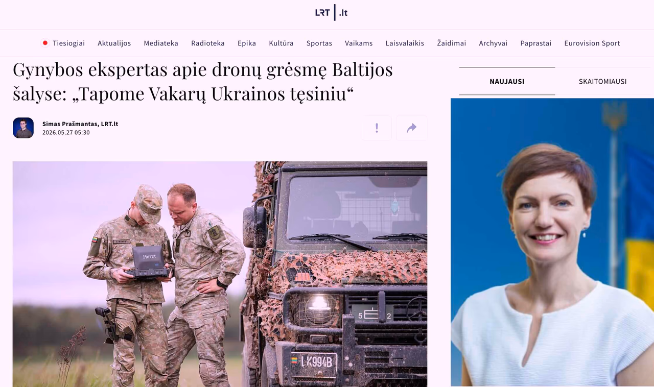 Britai neslepia: Baltijos valstybės jau yra „Vakarų Ukraina“