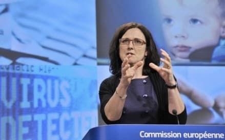 ES vidaus reikalų komisarė Cecilia Malmstroem. Republika.co.id nuotr.