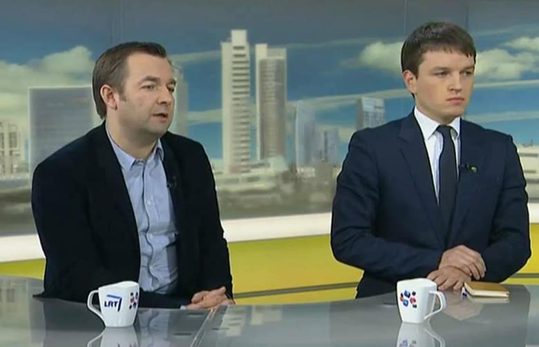 Politikos mokslininkas L. Kojala (dešinėje) 2014 m.