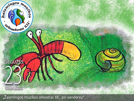 "Žaismingos muzikos orkestras XII... po vandeniu"