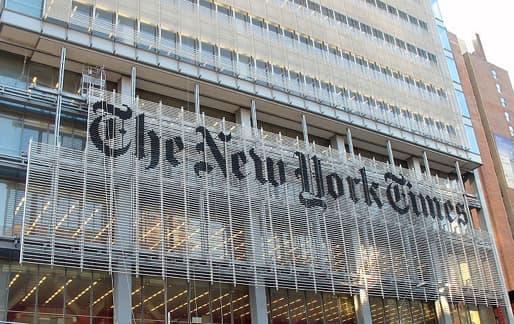 Programišiai vėl nusitaikė į „The New York Times“