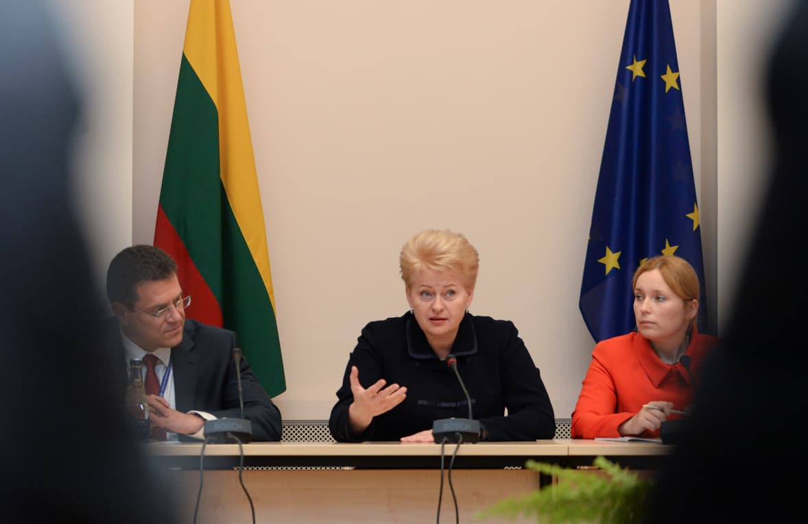 Prezidentė rūpinasi kiekvienu žmogumi. Nuotr. prezidentas.lt