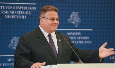 Lietuvos diplomatijos vadovas L. Linkevičius. Nuotr. urm.lt