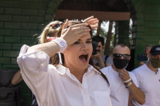 Svetlana Tichanovskaja.