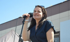 Baltarusijos prezidentė S. Tichanovskaja.