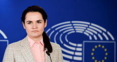 Baltarusijos lyderė S. Tichanovskaja.